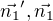 $\vec{n_1}',\vec{n_1}$