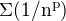 $\rm{\Sigma}(1/n^p)$