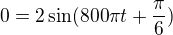 kopírovat do textarea $0=2\sin(800\pi t+\frac\pi6)$