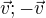 kopírovat do textarea $\vec{v};-\vec{v}$