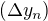 $(\Delta y_n)$