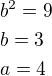 kopírovat do textarea $b^2=9\nlb=3\nla=4$