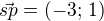 kopírovat do textarea $\vec{sp}=(-3;\,1)$