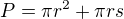 kopírovat do textarea $P=\pi r^2+\pi rs$