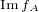 ${}_{\mathrm{Im}\,f_A}$