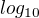 $log_{10}$