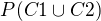kopírovat do textarea $P(C1\cup C2)$