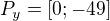 $P_y=[0;-49]$