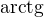 $\operatorname{arctg}$