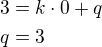 kopírovat do textarea $3=k\cdot 0+q\nlq=3$