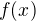 $f(x_{})$