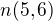 $n(5,6)$