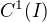 $C^1(I)$