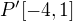 $P^{\prime}[-4,1]$