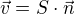 kopírovat do textarea $\vec{v}=S\cdot\vec{n}$