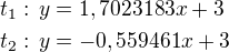 kopírovat do textarea $t_1:\,y=1,7023183x+3\nlt_2:\,y=-0,559461x+3$