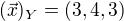 kopírovat do textarea $(\vec{x})_{Y}=(3,4,3)$