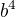 $b^{4}$