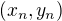 $(x_n,y_n)$