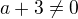 kopírovat do textarea $a+3\ne0$