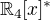 $\mathbb{R}_{4}[x]^{*}$
