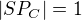 $|SP_C|=1$