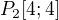 $P_2[4;4]$