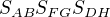 $S_{AB}S_{FG}S_{DH}$