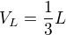 kopírovat do textarea $V_L = \frac{1}{3}L$