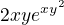 $2xye^{xy^2}$