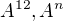 $A^{12}, A^{n}$