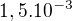 $1,5.10^{-3}$