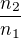 kopírovat do textarea $\frac{n_2}{n_1}$