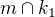 $m\cap k_{1}$