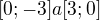 $[0;-3] a [3;0]$