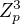$Z^3_p$