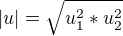 kopírovat do textarea $|u|=\sqrt{u^{2}_{1}*u^{2}_{2}}$
