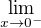 $\lim_{x\rightarrow 0^-}$