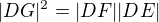 $|DG|^2=|DF||DE|$
