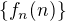 $\{f_n(n)\}$