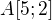 $A[5;2]$