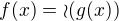 $f(x)=\mathcal{o}(g(x))$