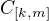 $C_{[k, m]}$