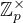 ${\mathbb Z}_p^\times$