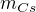 $m_{Cs}$