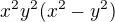 $x^2y^2(x^2-y^2)$