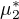 $\mu _{2}^*$