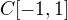$C[-1,1]$
