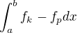 kopírovat do textarea $\int_{a}^{b}f_{k}-f_{p}dx$