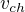 $v_{ch}$